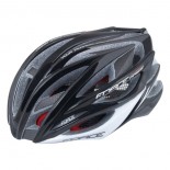 FORCE cyklo helma ARIES karbon  černo-šedá