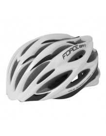 FORCE cyklo helma BAT bílo-černá