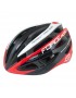 FORCE cyklo helma ROAD černo/červeno//bílá