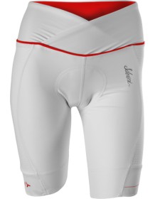 SILVINI dámské cyklistické kalhoty TINELLA WP1009 white-red