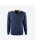 KAMA pánský svetr bez podšívky 4105 - modrý