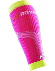 ROYAL BAY Neon kompresní lýtkové návleky růžové