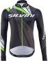 SILVINI pánské zateplený dres TEAM MD1401 black-green