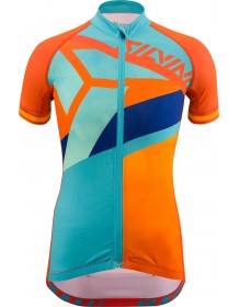 SILVINI dětský cyklistický dres TANARO CD1433 orange-sky