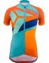 SILVINI dětský cyklistický dres TANARO CD1433 orange-sky