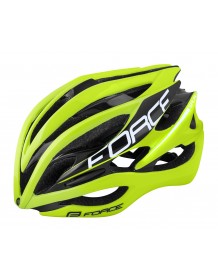 FORCE cyklo helma SAURUS fluo-černá