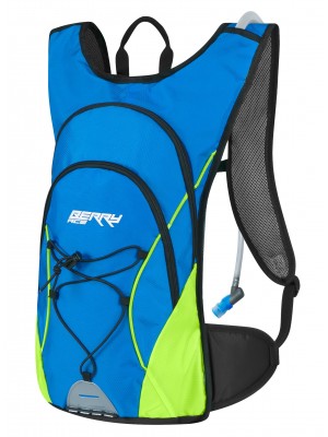 FORCE batoh BERRY ACE PLUS 12L + 2L modro-fluo