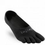 INJINJI prstové ponožky SPORT LIGHTWEIGHT HIDDEN - černá