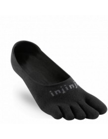INJINJI prstové ponožky SPORT LIGHTWEIGHT HIDDEN - černá