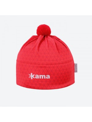 Kama běžecká čepice Windstopper AW67 červená