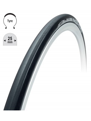 TUFO pl&aacute;&scaron;ť Calibra Plus 25 700x25C, kevlar, čern&yacute;