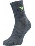 SILVINI ponožky merino LATTARI UA1746 CHARCOAL-LIME