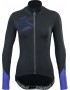 SILVINI dámský cyklistický dres CALVANA WD1618 black-navy