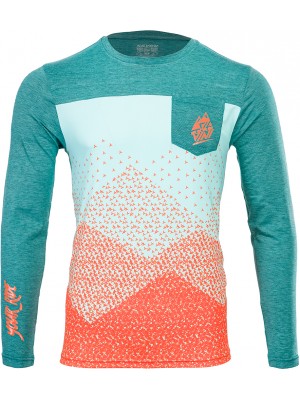 SILVINI pánský Enduro dres ELLO MD1804 ocean-orange