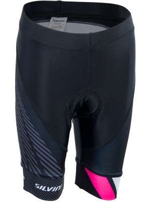 SILVINI dětské cyklistické kalhoty TEAM CP1436 black-pink