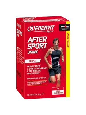 ENERVIT After Sport Drink - citron (10x15g)