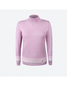 KAMA dámský svetr bez podšívky 5022 - růžový