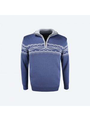 KAMA pánský svetr bez podšívky 4060 - sv.modrý
