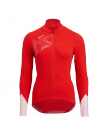 SILVINI dámský cyklistický dres CALVANA WD1618 ruby-pink
