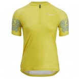 SILVINI dámský cyklistický dres SABATINI WD1625 yellow-cloud