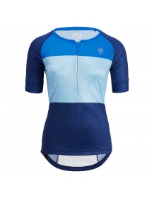 SILVINI dámský cyklistický dres STABINA WD1432 navy-blue