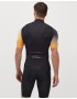 SILVINI pánský cyklistický dres MAZZANO MD2042 BLACK-YELLOW