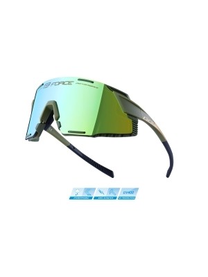 FORCE sportovn&iacute; br&yacute;le GRIP army-zlat&eacute;