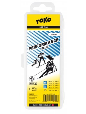 TOKO TRIPLEX PERFORMANCE 120g - modrý parafín