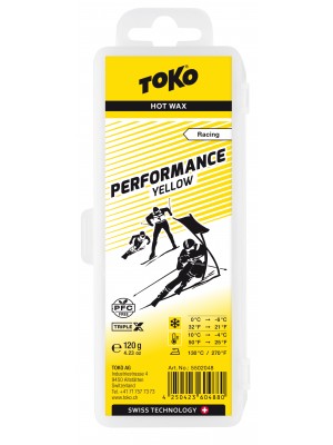 TOKO TRIPLEX PERFORMANCE 120g - žlutý parafín