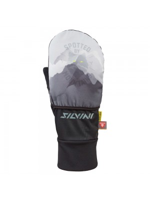 SILVINI unisex rukavice UA2126 MONTIGNOSO black-neon