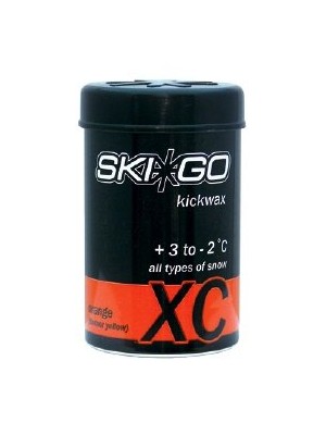 SkiGo Kickwax XC Orange +3/-2°C