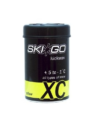 SkiGo Kickwax XC Yellow +5/-1°C