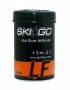 SkiGo Kickwax LF Orange +3/-2°C