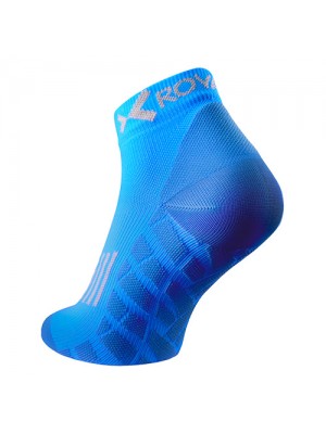 ROYAL BAY sportovní ponožky LOW-CUT neon modrá