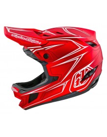 TLD HELMA D4 COMPOSITE MIPS PINNED RED