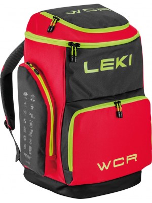 LEKI batoh Skiboot Bag WCR 85 l červený