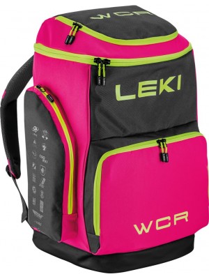 LEKI batoh Skiboot Bag WCR 85 l růžový