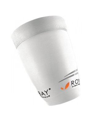 ROYAL BAY® Extreme kompresní stehenní návleky - bílé